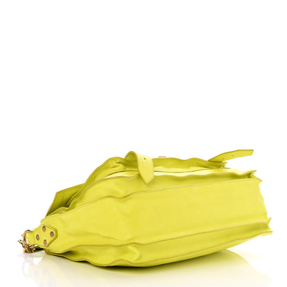 Proenza Schouler Lambskin Medium PS1 Satchel Citron 4 of 10