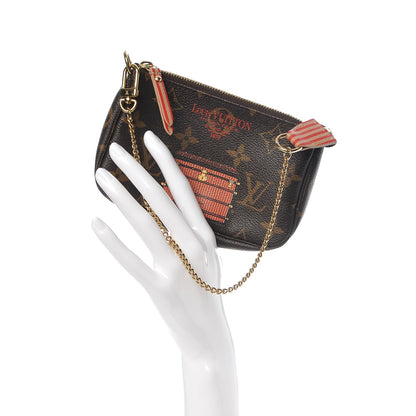 Louis Vuitton Monogram Trunks and Locks Mini Pochette Accessories 2 of 7