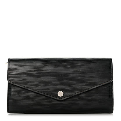 Louis Vuitton Epi Sarah Wallet NM Black 1 of 6