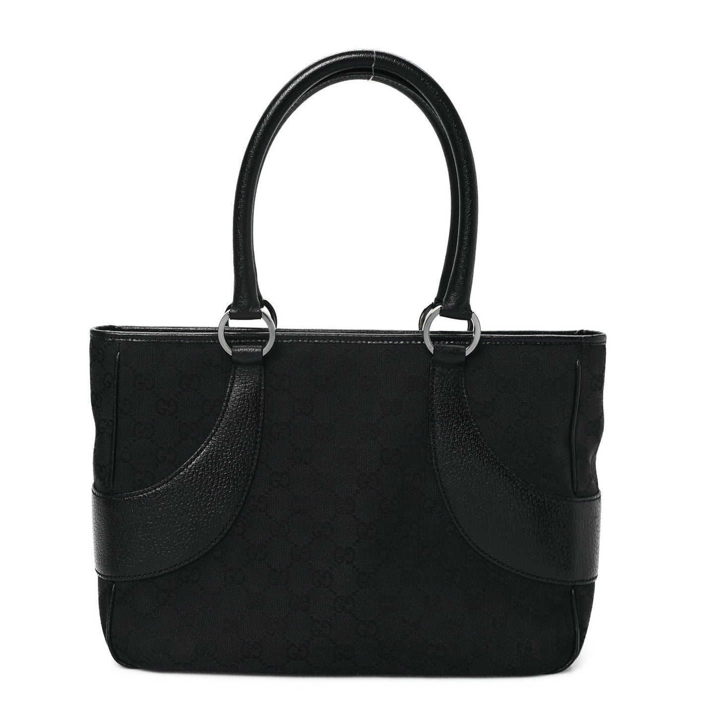 Monogram Shoulder Bag Black