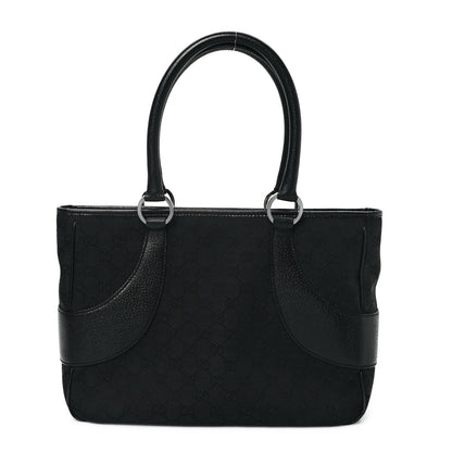 Gucci Monogram Shoulder Bag Black 1 of 11