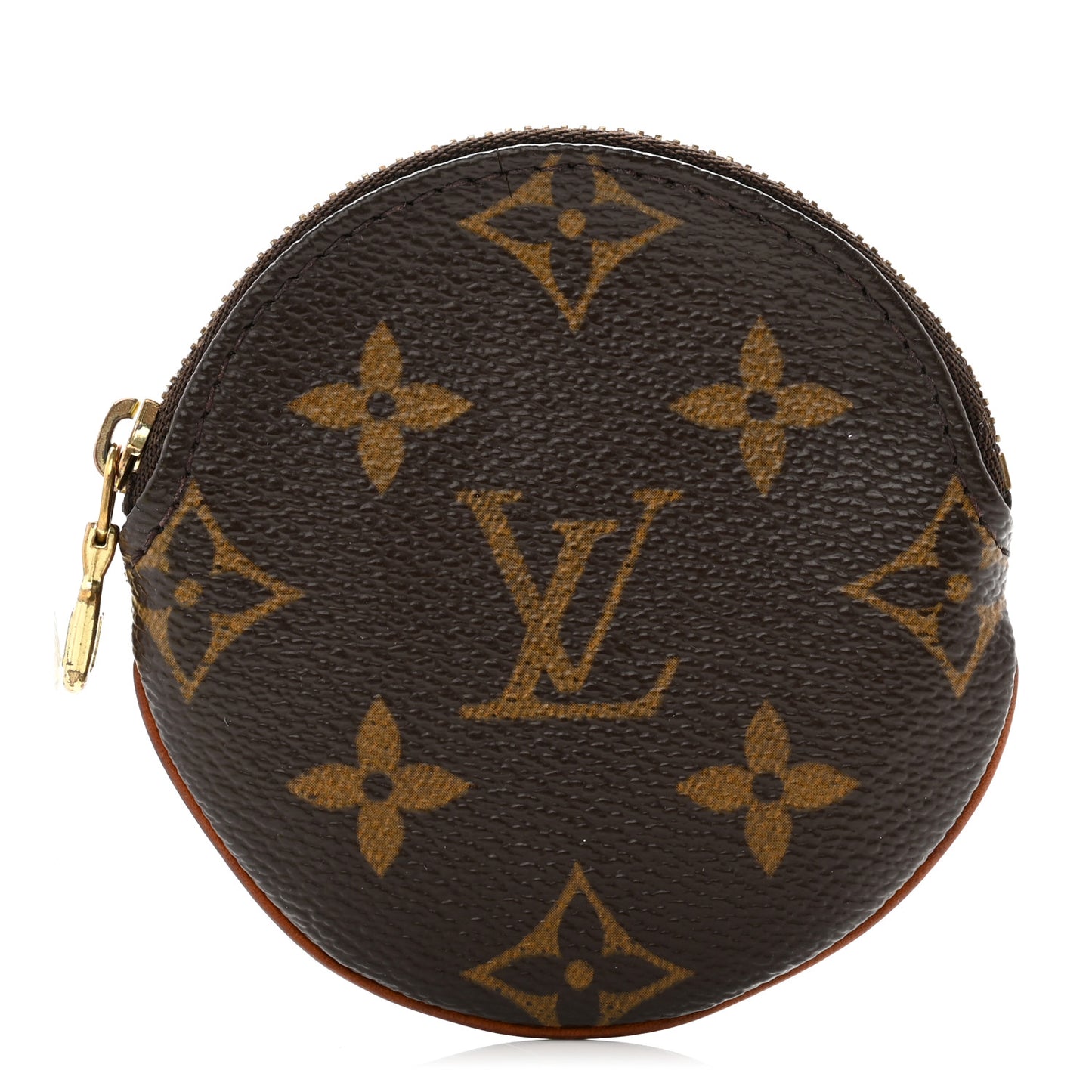 Monogram Round Coin Purse