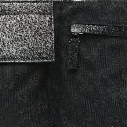 Gucci GG Monogram Double Pocket Belt Bag Black 10 of 12
