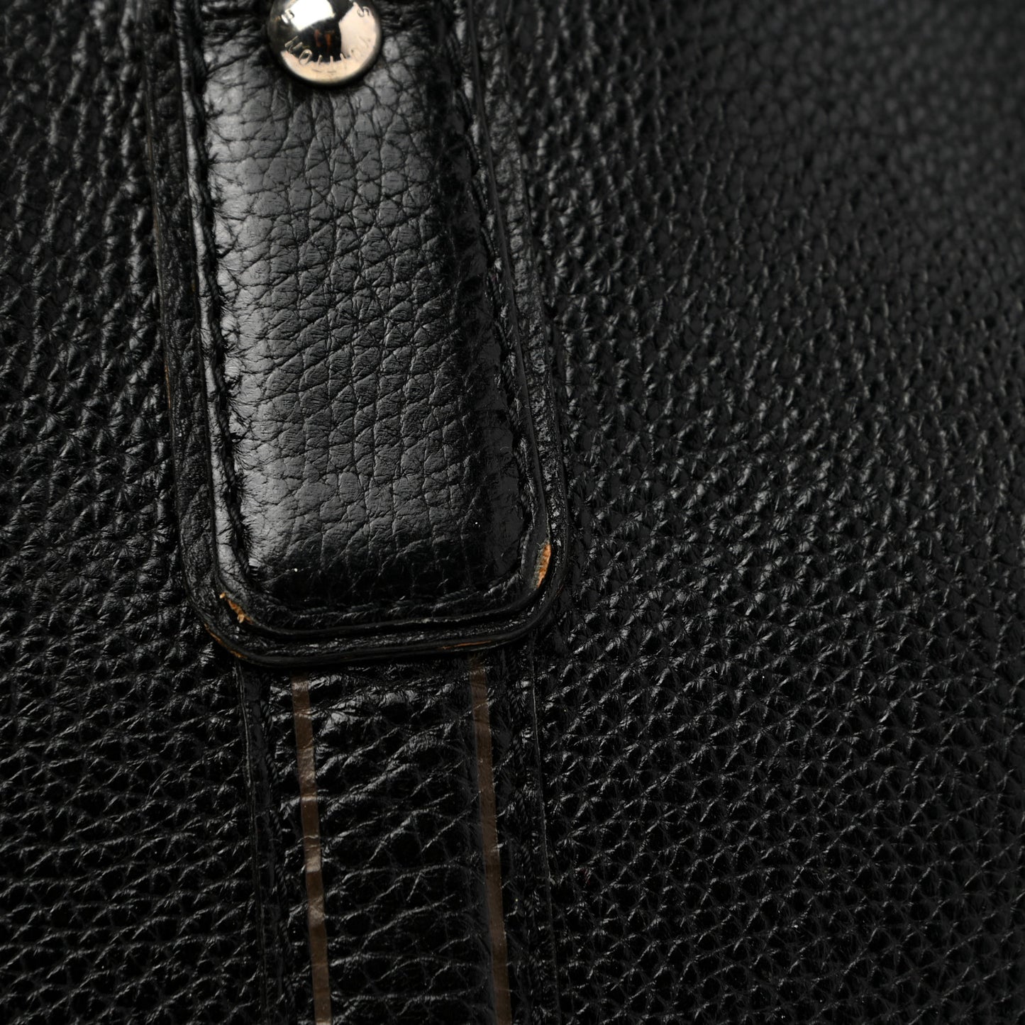 Tobago Calfskin Carryall Black