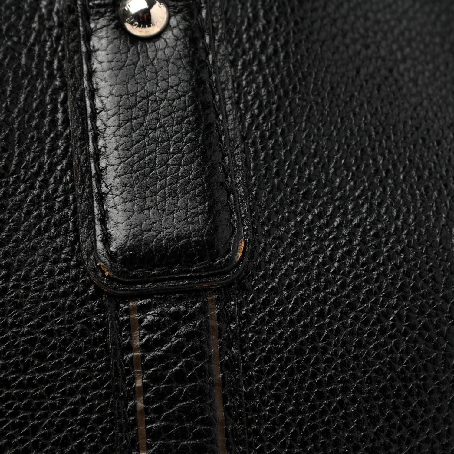 Louis Vuitton Tobago Calfskin Carryall Black 13 of 15