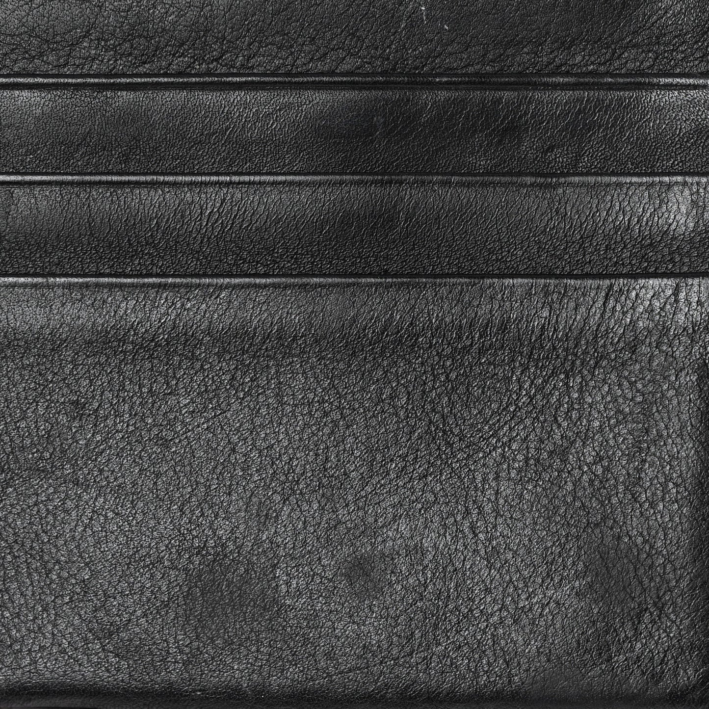Calfskin Hysteria French Wallet Black