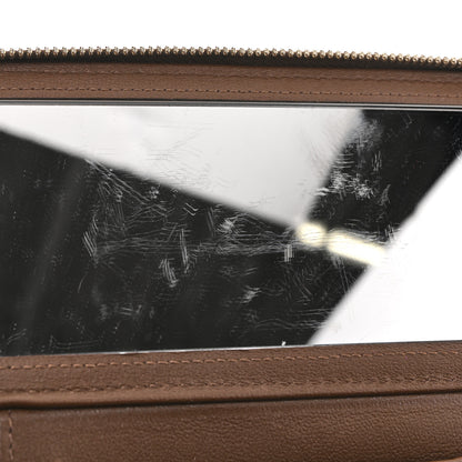 Chanel Tweed Small Top Handle Vanity Case With Chain Brown Multicolor 13 of 13