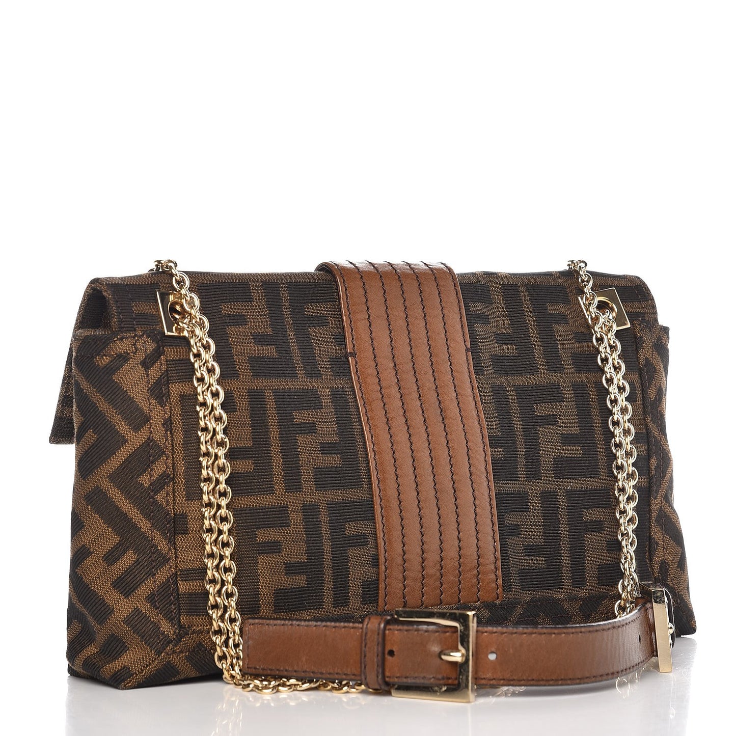 Zucca Maxi Baguette Bag Tobacco