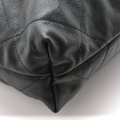 Chanel Shiny Caviar Quilted Small Chanel 22 Black 10 of 11