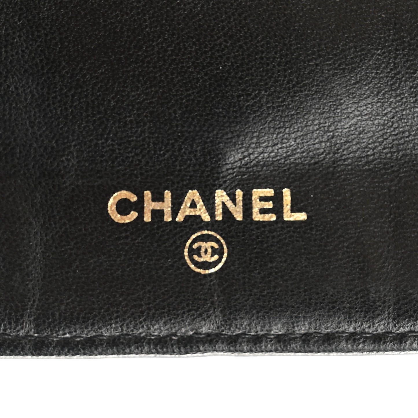 Patent Chocolate Bar Wristlet Wallet Black