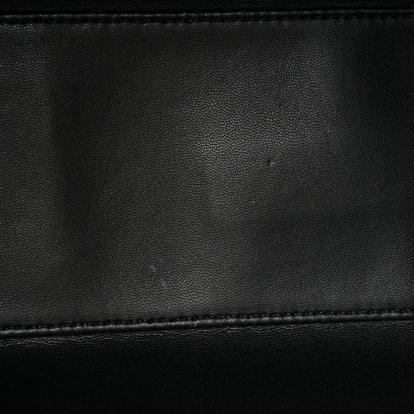 Smooth Calfskin Small Moon Cut Out Shoulder Bag Black