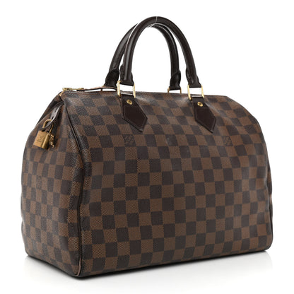 Louis Vuitton Damier Ebene Speedy 30 3 of 12