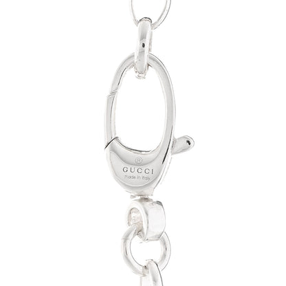 Gucci Sterling Silver Interlocking Circle GG Pendant Necklace 4 of 4