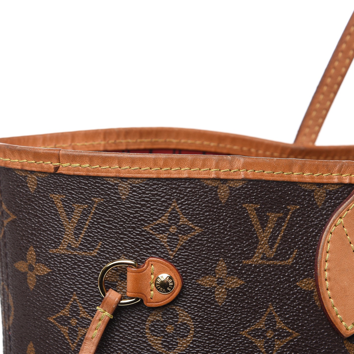 Monogram Neo Neverfull MM Cherry