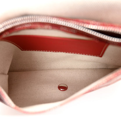 Goyard Goyardine Plumet Wallet Clutch Red 5 of 10