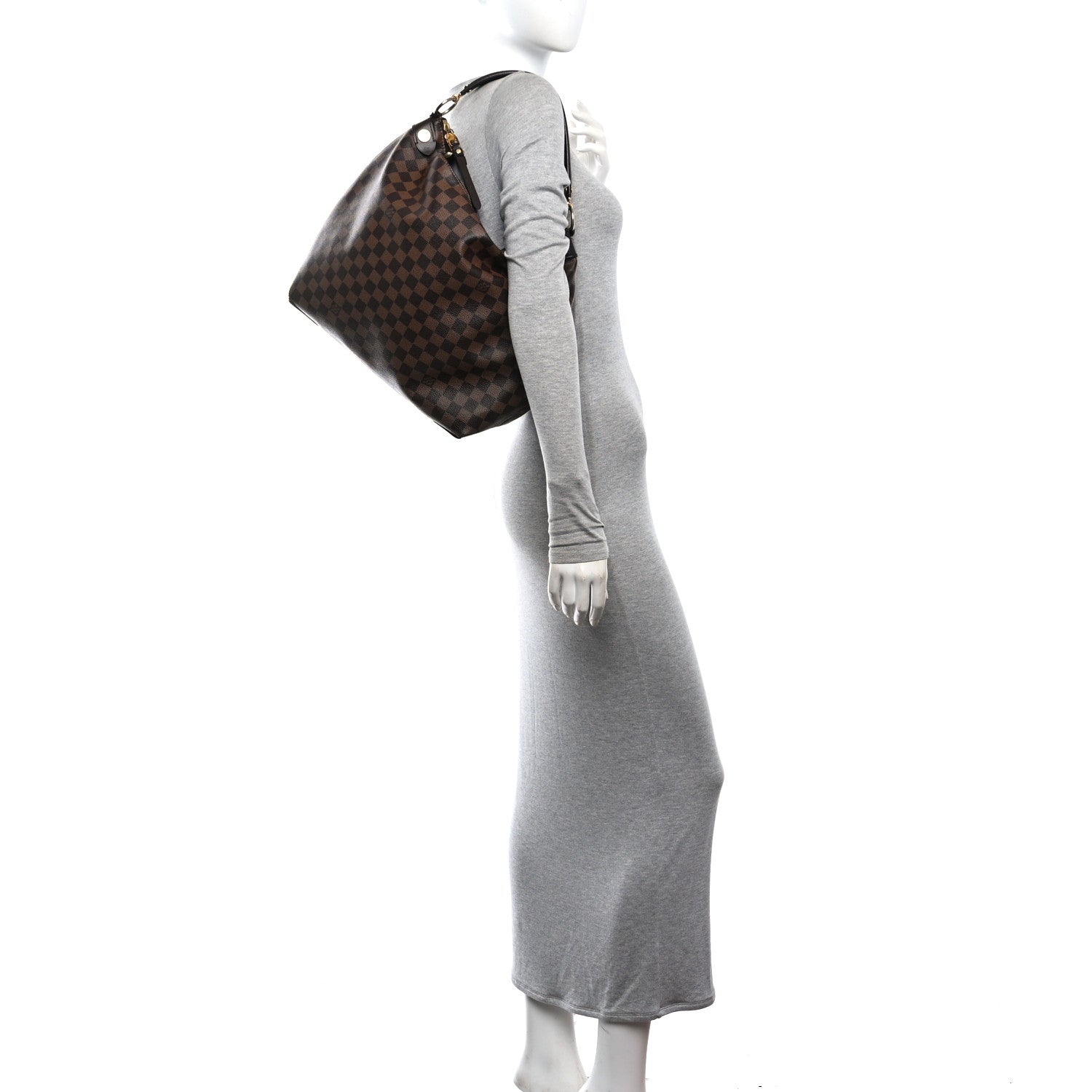 Louis Vuitton Damier Ebene Duomo Hobo 2 of 10