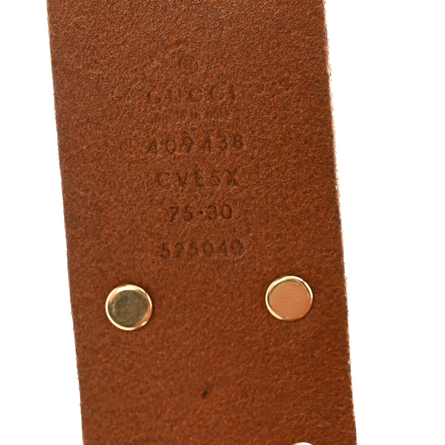 Calfskin Studded Crystals Brass Feline Buckle Belt 75 30 Toscano