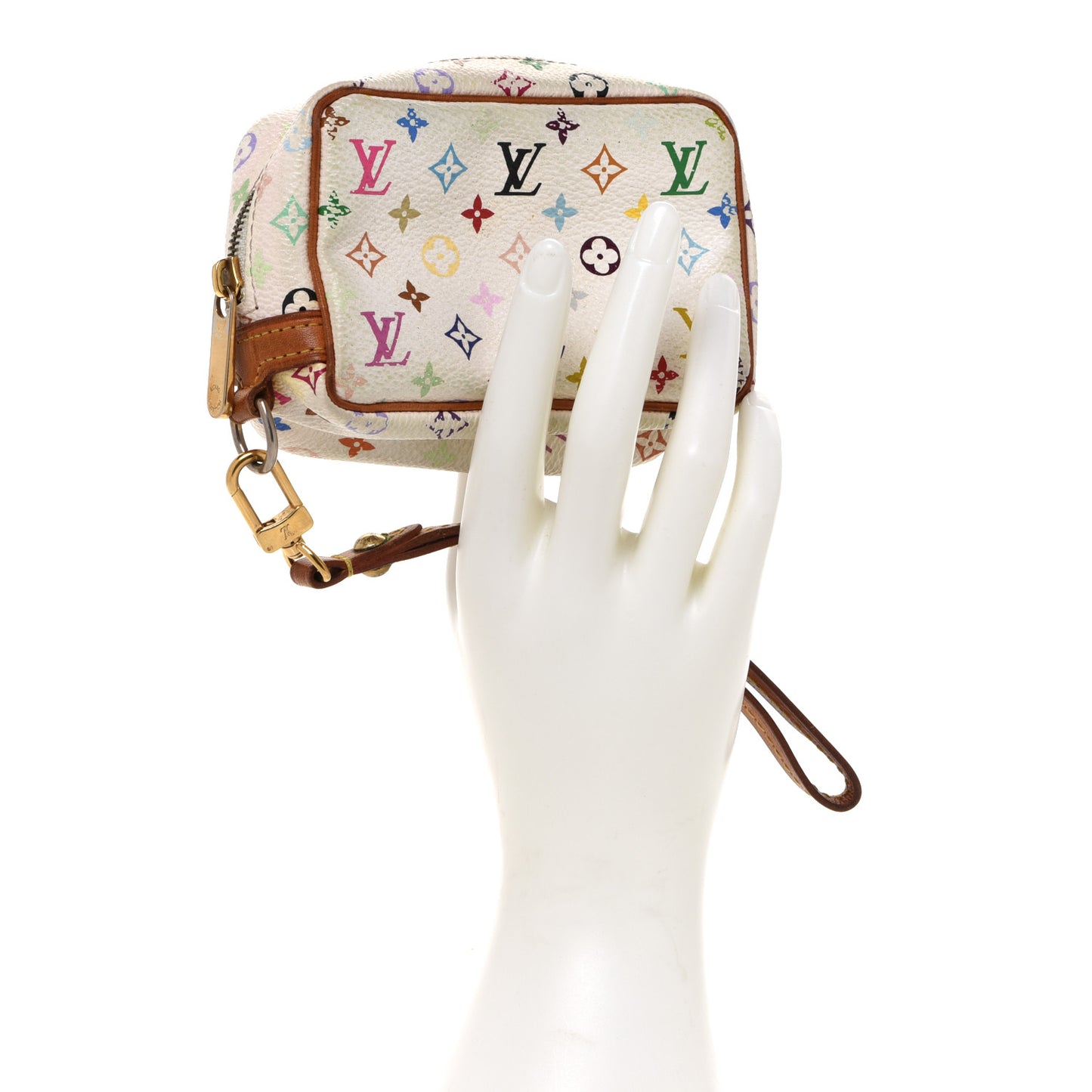 Monogram Multicolor Trousse Wapity White