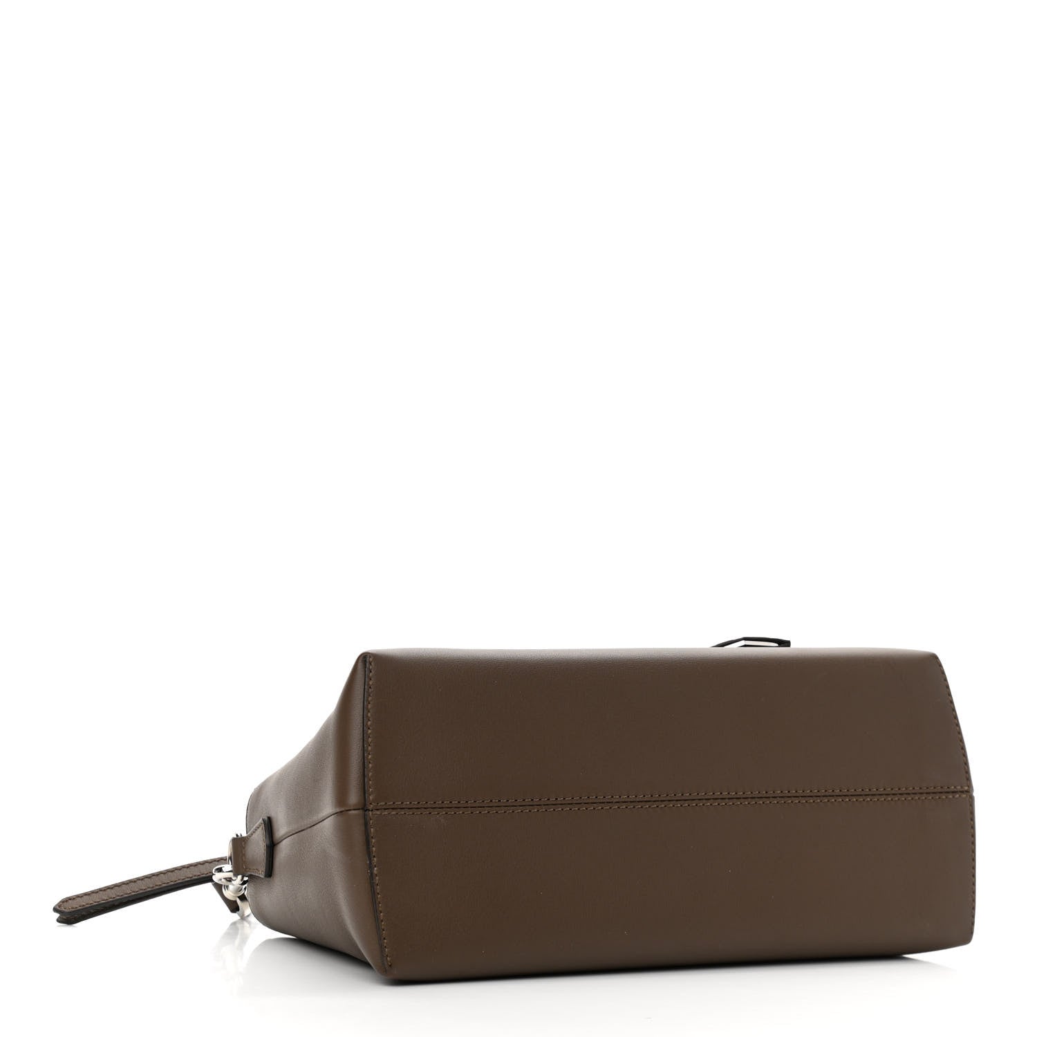 Fendi Vitello Dolce Bi-Color FF 1974 Embossed Medium By The Way Boston Bag Maya Black 4 of 13