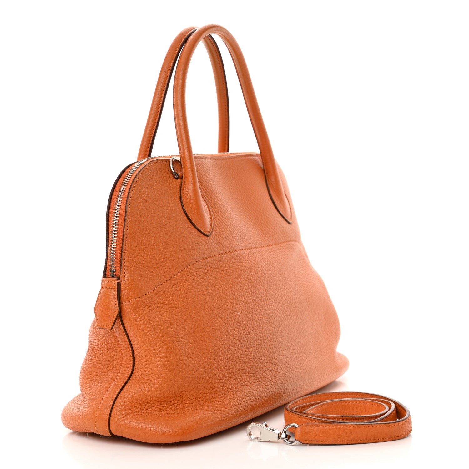 Hermes Taurillon Clemence Bolide 31 Orange 3 of 17