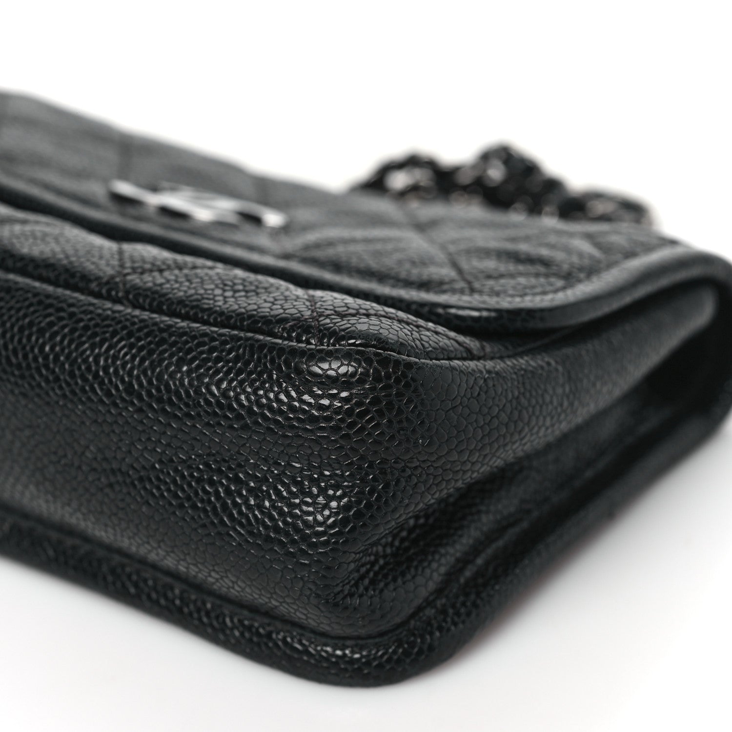 Chanel Caviar Small Natural Beauty Flap Black 10 of 11
