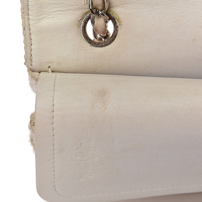Chanel Tweed Medium Double Flap White 13 of 26