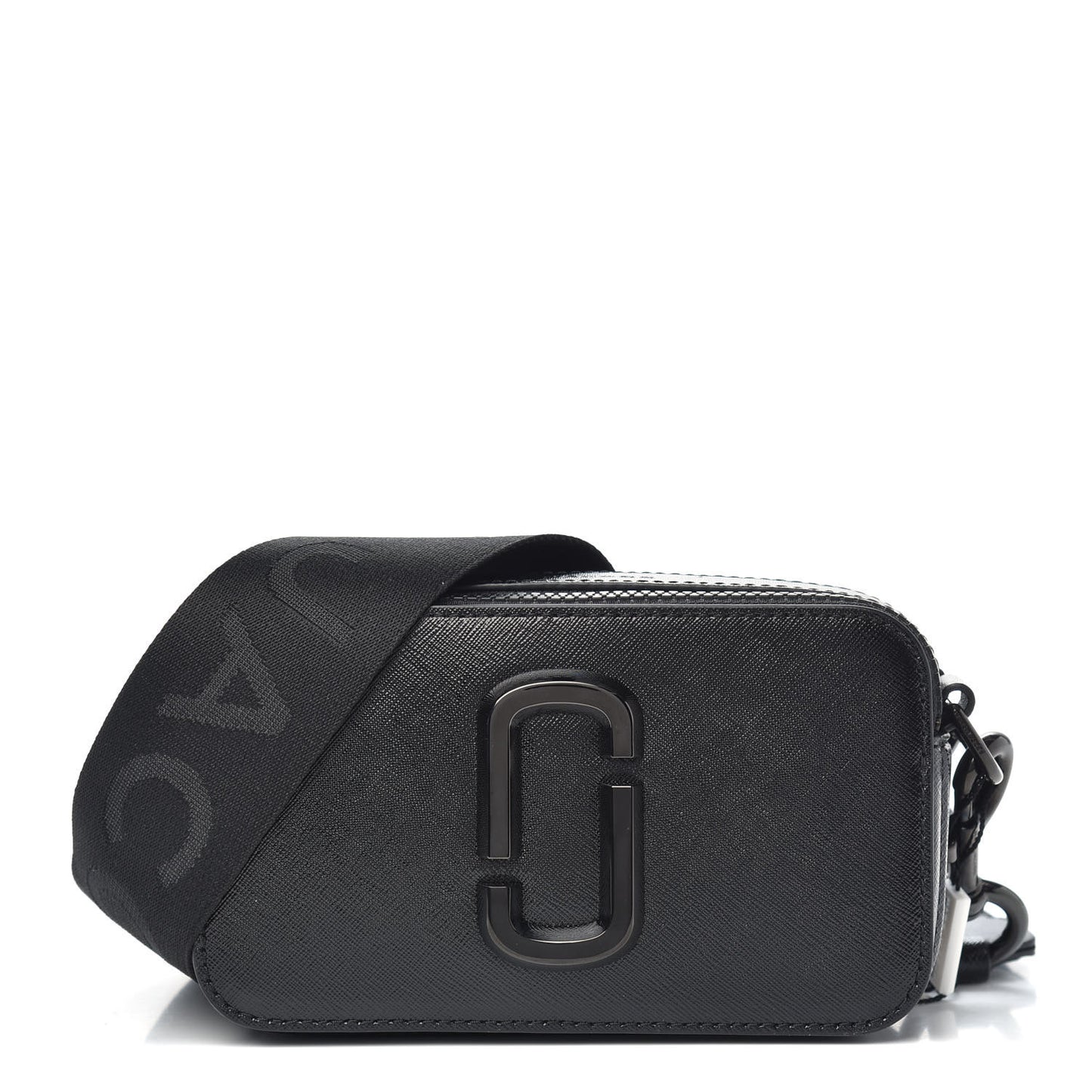 Saffiano Snapshot Camera Bag Black