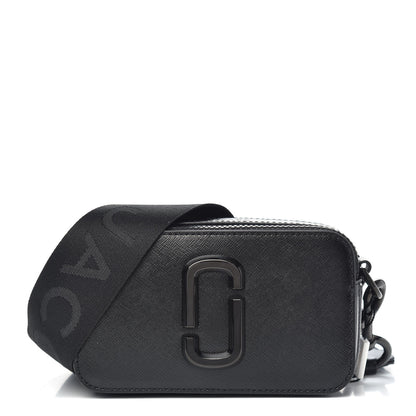 Marc Jacobs Saffiano Snapshot Camera Bag Black 1 of 9