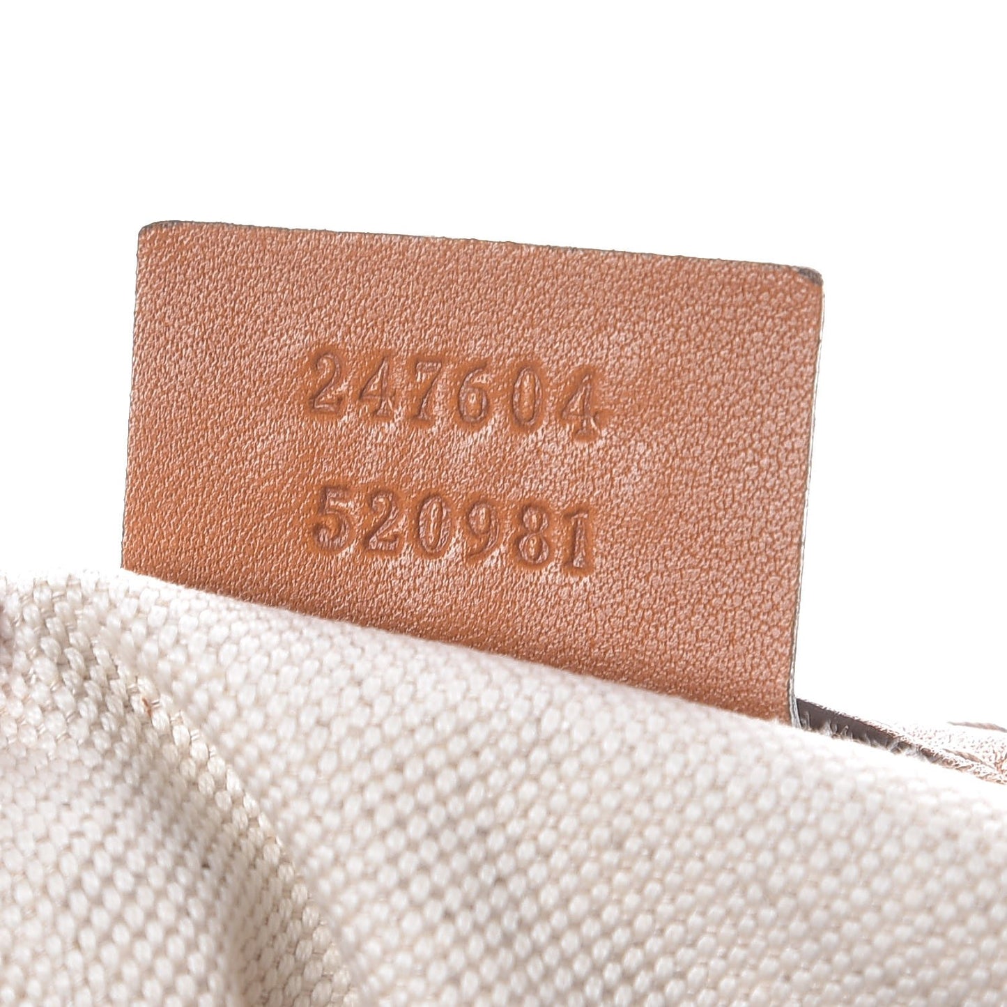 Monogram Large Horsebit Web Hobo Tan