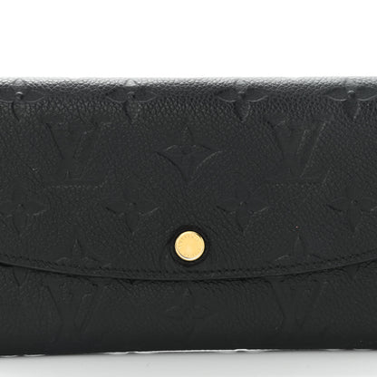 Louis Vuitton Empreinte Emilie Wallet Black Dune 4 of 9