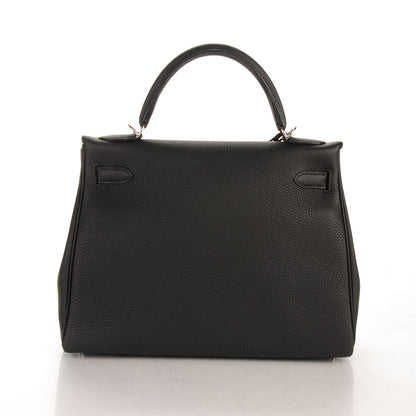 Hermes Togo Kelly Retourne 32 Black 4 of 28