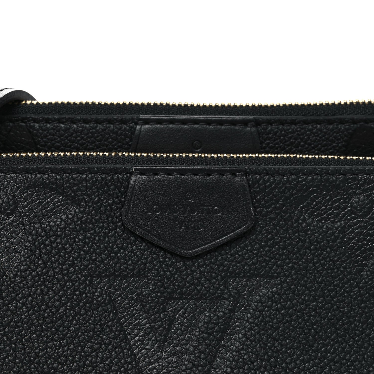 Louis Vuitton Empreinte Monogram Giant Wild At Heart Multi Pochette Accessories Black 9 of 11