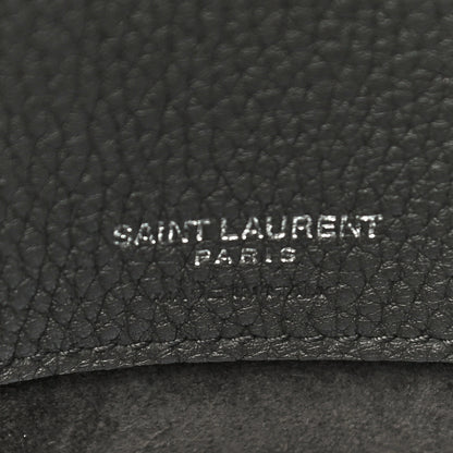 Saint Laurent Grained Calfskin Baby Sac De Jour Souple Asphalt 6 of 9