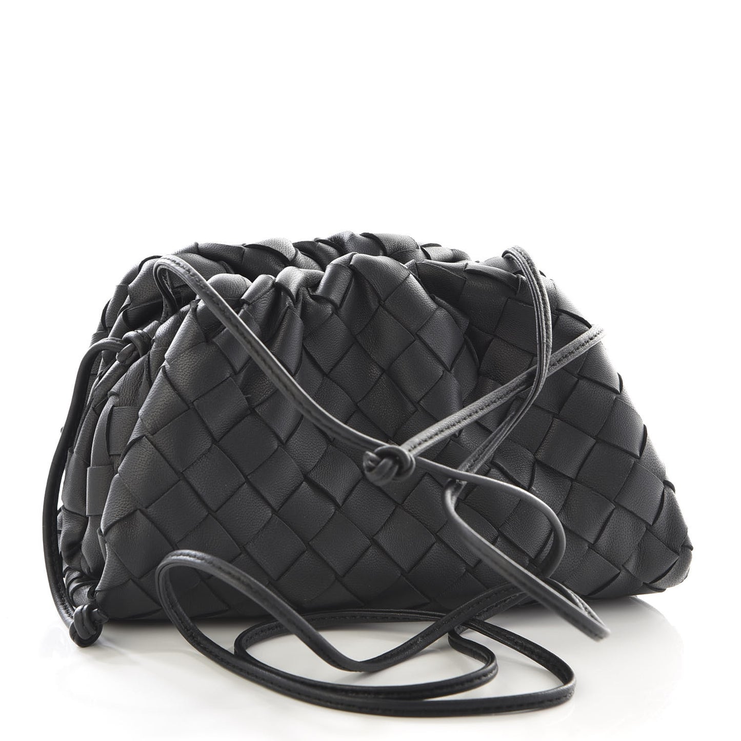 Nappa Intrecciato The Mini Pouch Black