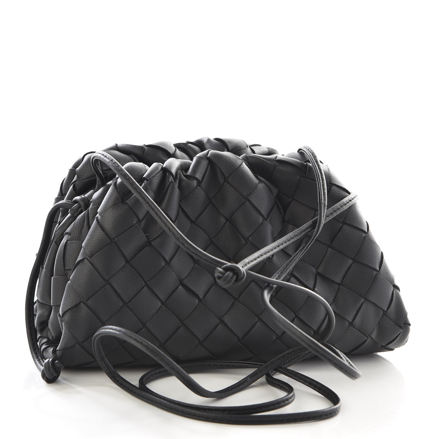 Bottega Veneta Nappa Intrecciato The Mini Pouch Black 2 of 8