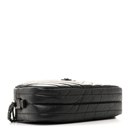 Chanel Aged Calfskin Chevron Mini Reissue Camera Case So Black 4 of 9