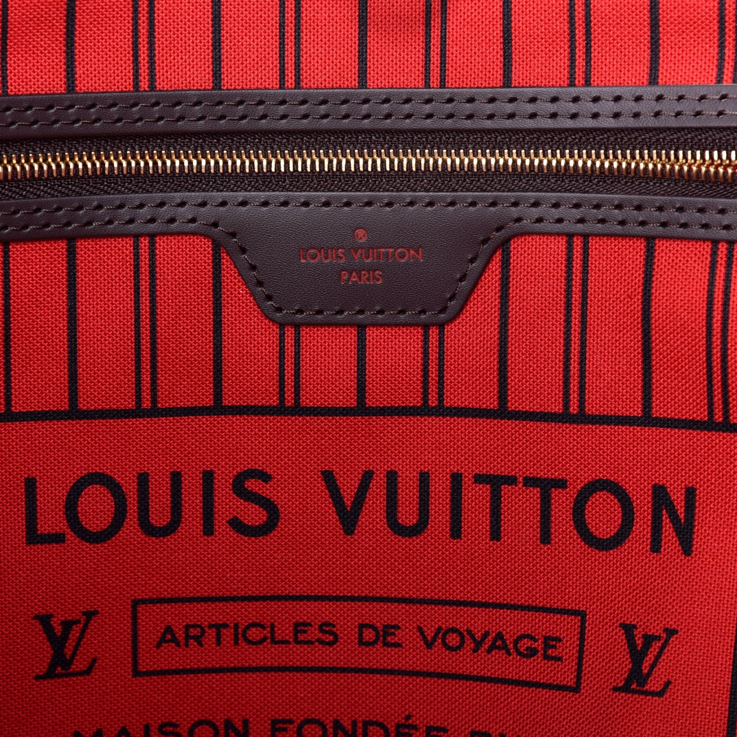 Louis Vuitton Damier Ebene Neo Neverfull GM 6 of 8
