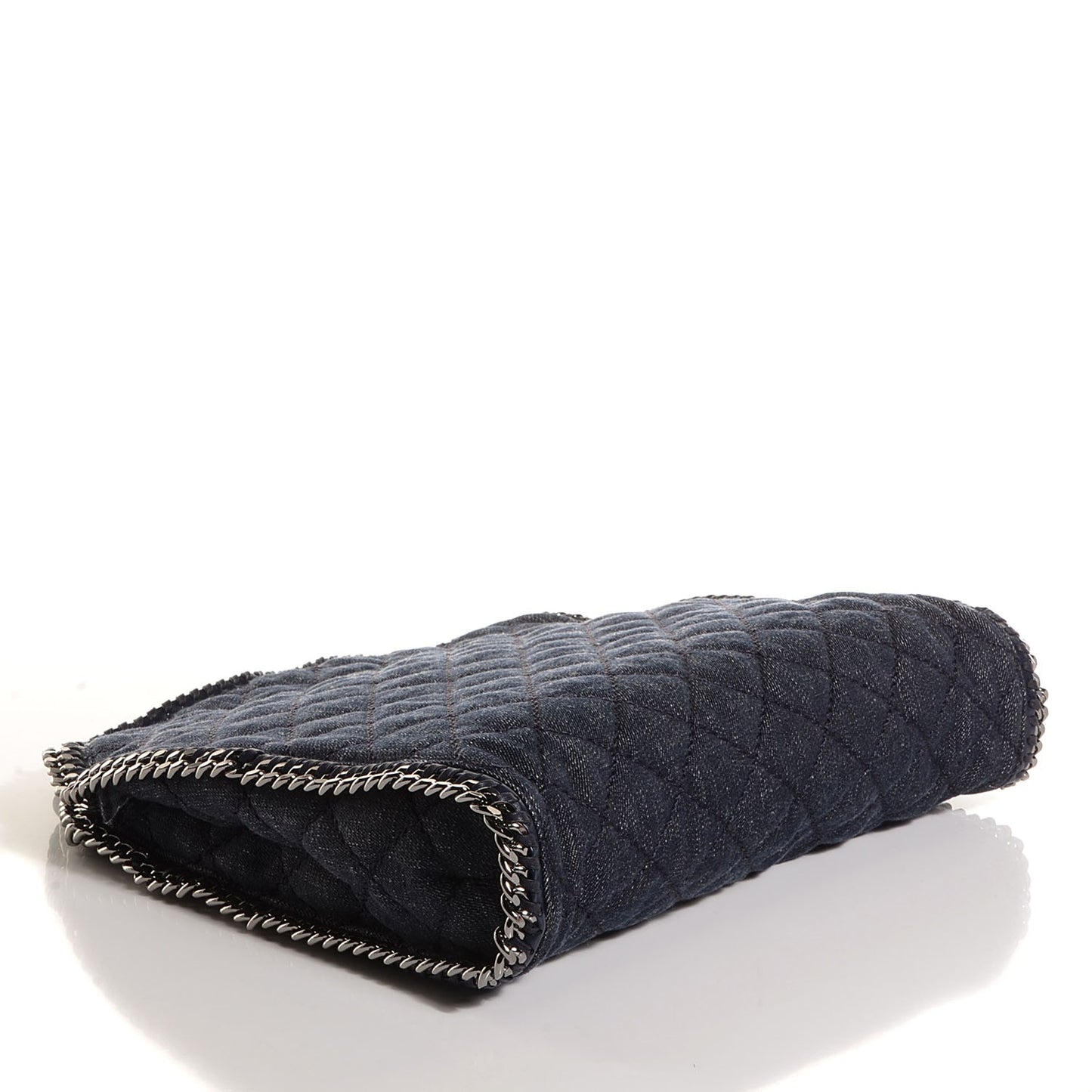 Denim Quilted Small Baby Bella Tote