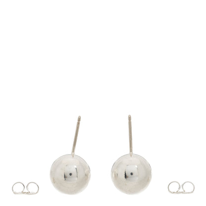 Tiffany Sterling Silver 10mm Hardwear Ball Earrings 3 of 5