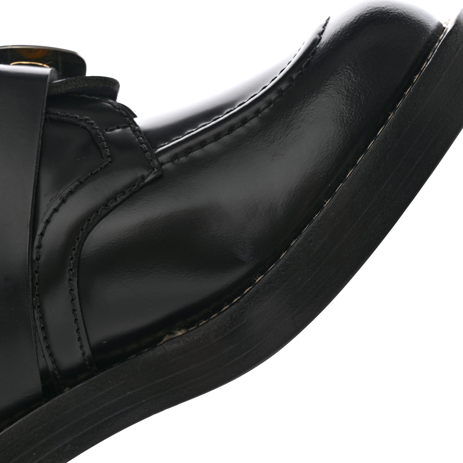Balenciaga Brushed Calfskin Ceinture Ankle Boots 37.5 Black 13 of 15