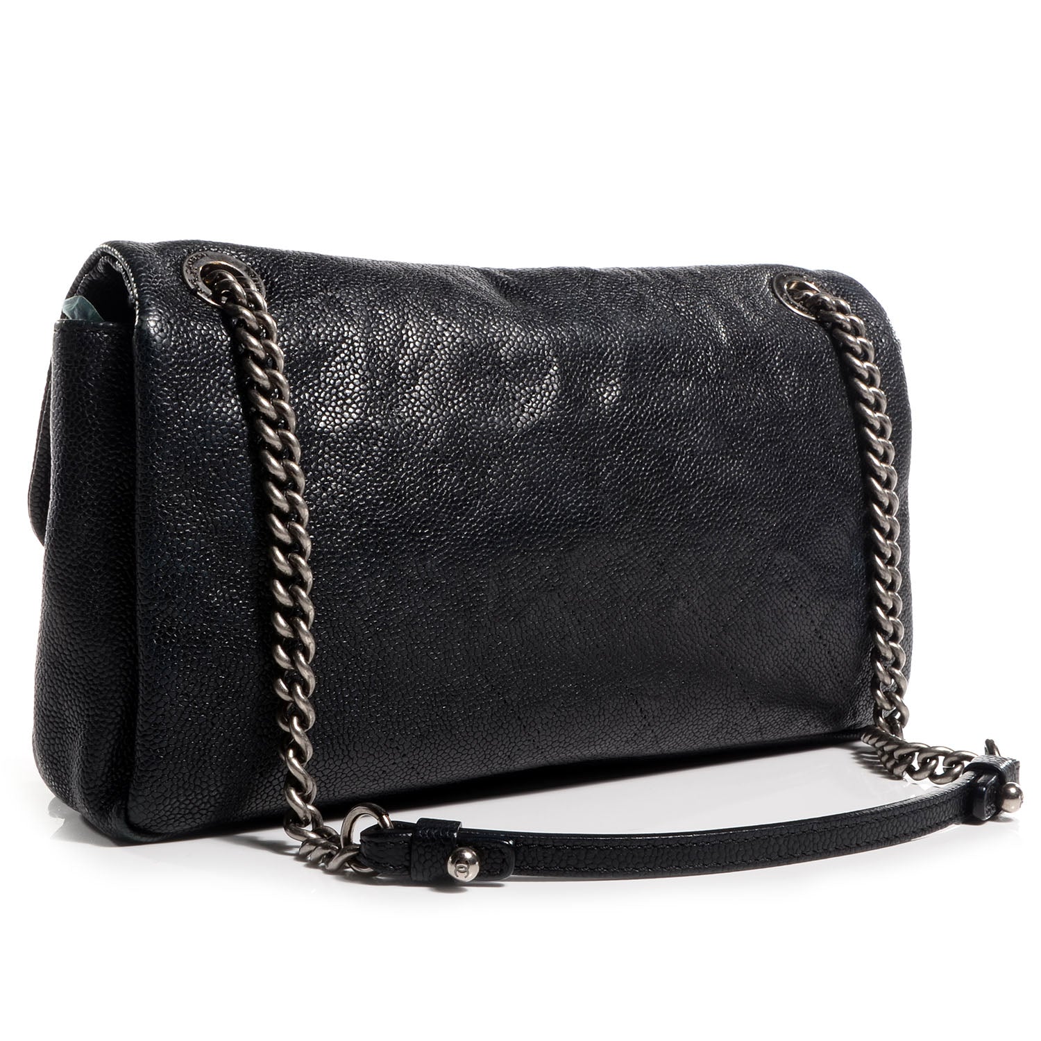 Chanel Caviar Medium Simply CC Flap Black 3 of 8