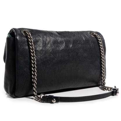 Chanel Caviar Medium Simply CC Flap Black 3 of 8
