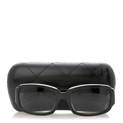 Chanel CC Sunglasses 5144 Black White 11 of 11