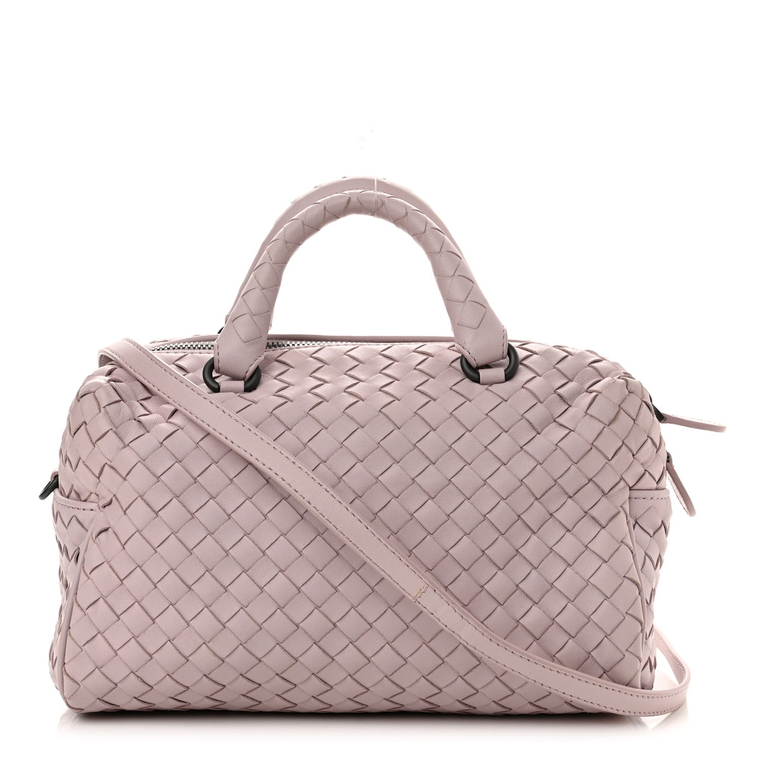 Bottega Veneta Nappa Intrecciato Top Handle Bag Antique Rose 1 of 11