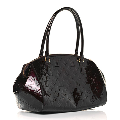 Louis Vuitton Vernis Sherwood GM Amarante 3 of 10