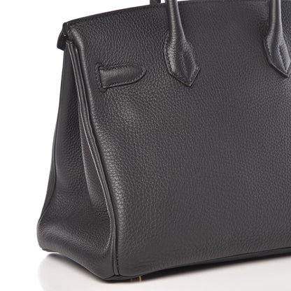 Hermes Togo Birkin 30 Plomb 25 of 36