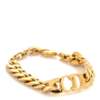 Christian Dior Metal Danseuse Etoile Chain Bracelet Gold 1 of 5