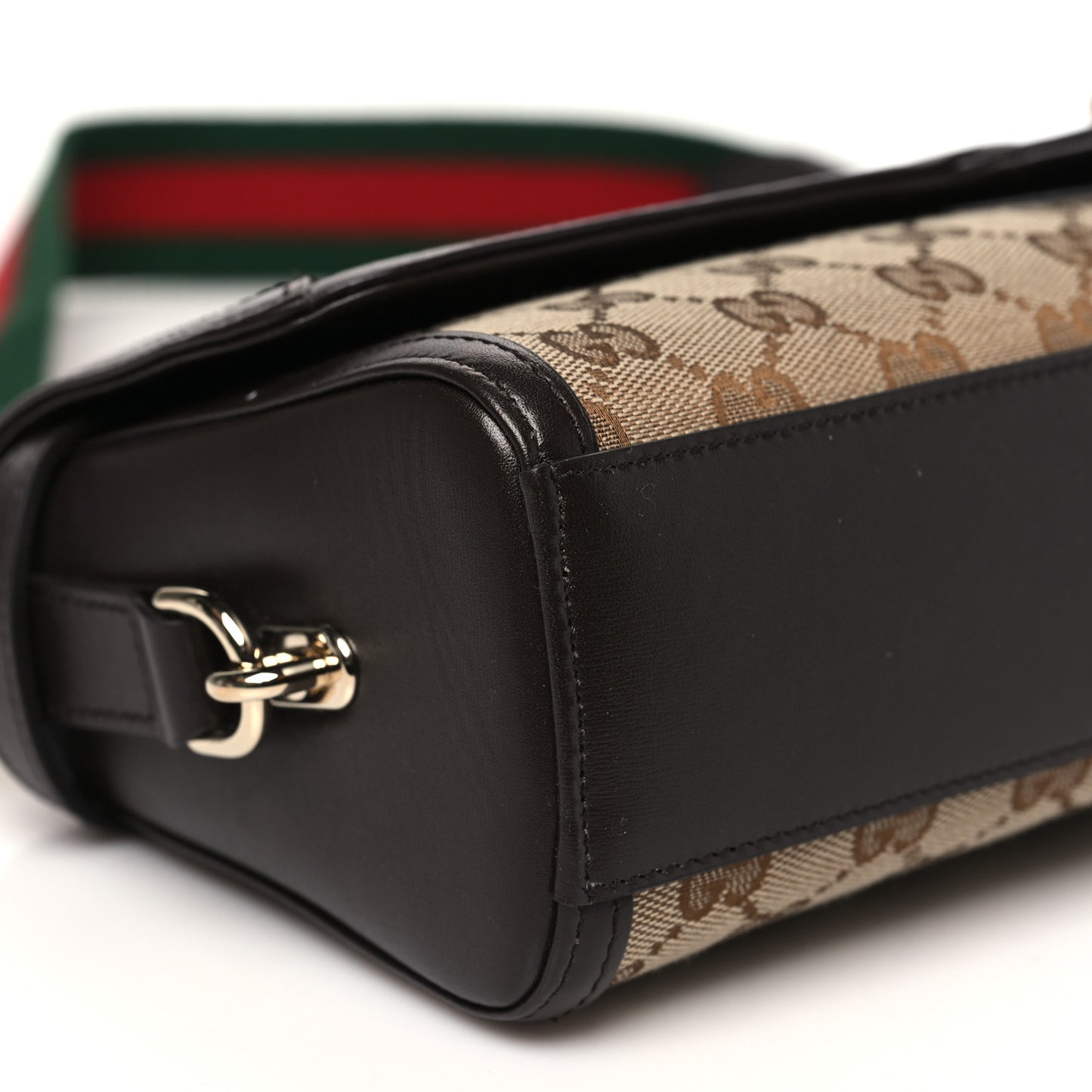 Monogram Medium Luce Shoulder Bag Beige Ebony