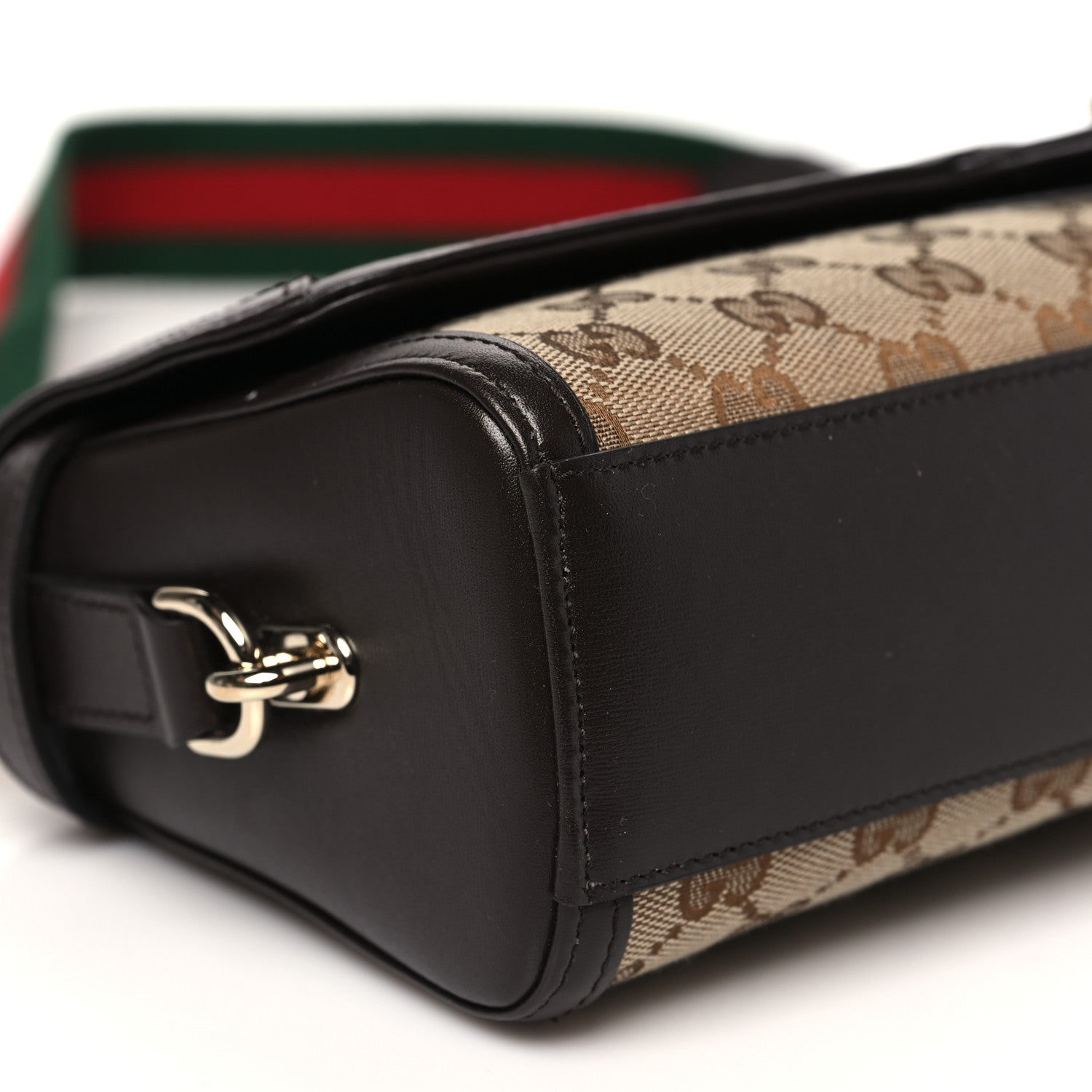 Gucci Monogram Medium Luce Shoulder Bag Beige Ebony 8 of 9
