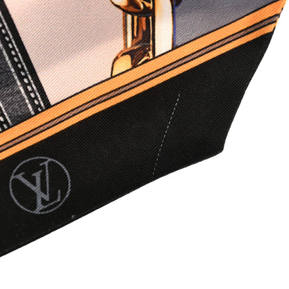 Louis Vuitton Lambskin Embossed Monogram Scarf Coussin PM Black 14 of 14